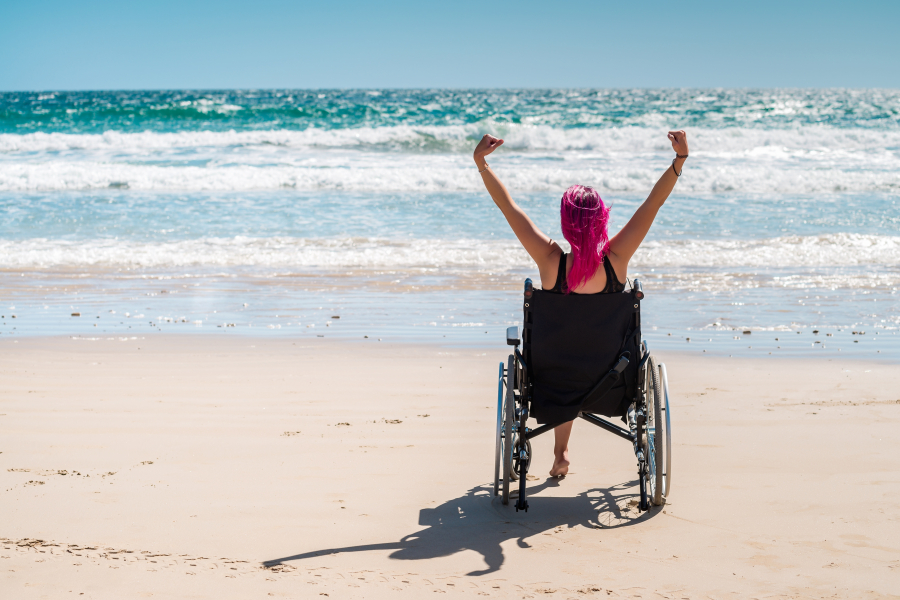 vacances en fauteuil roulant 