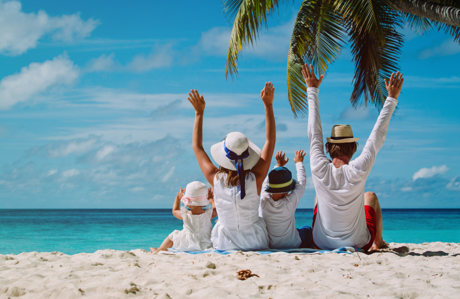 vacances en famille bord de mer 